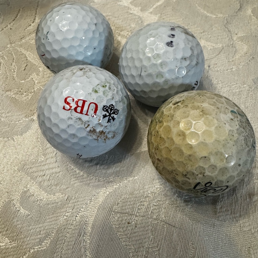 White Golf Ball Set - White